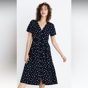 Madewell Daylily Midi Dress in Daisy Dots Sz. 0 Worn Twice!